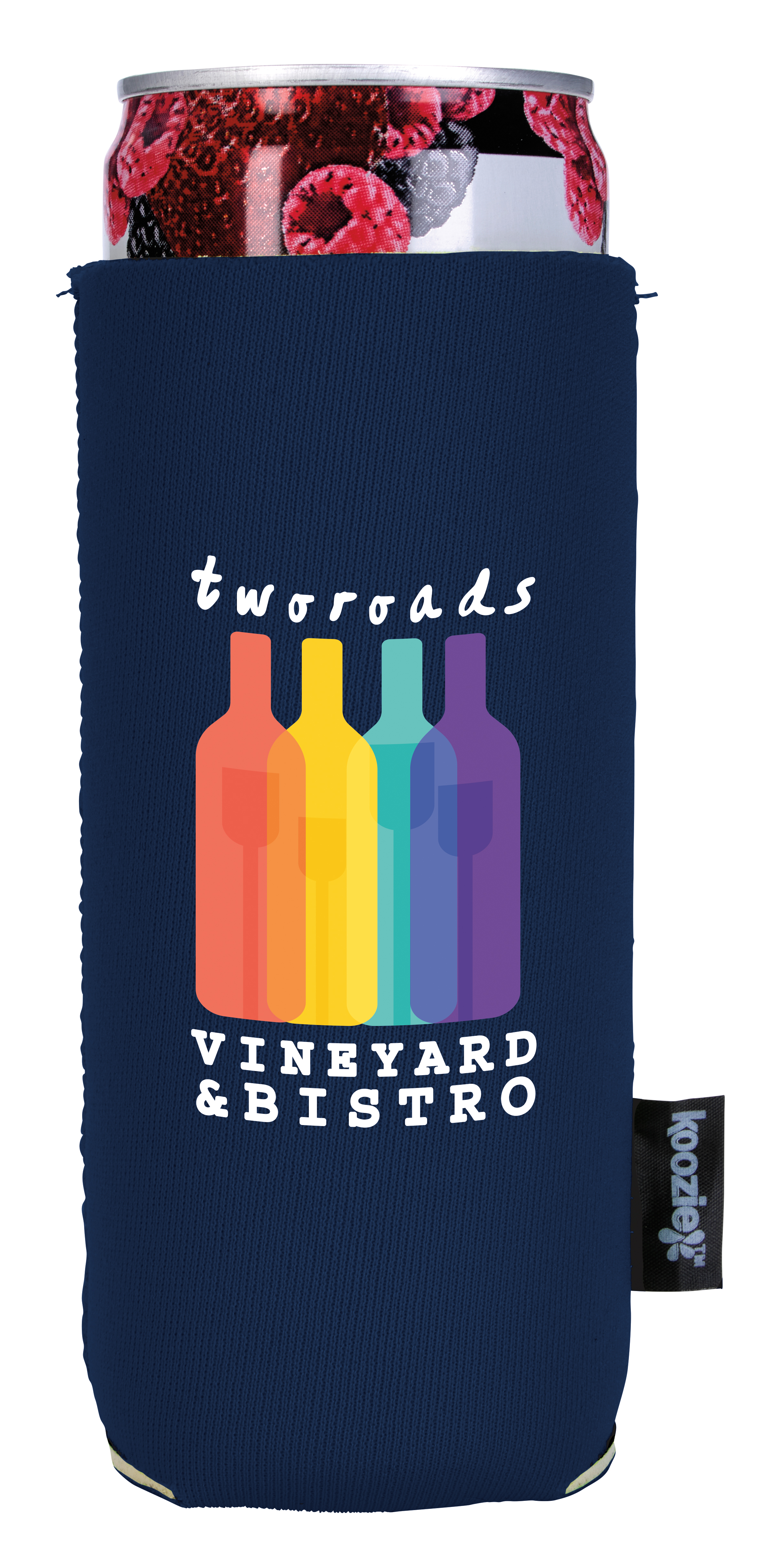 Slim Collapsible Neoprene Can Cooler