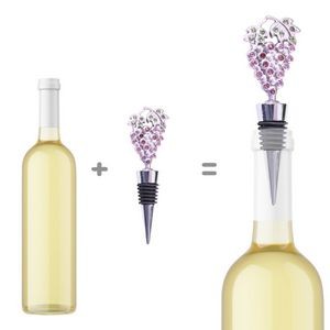 Trendy Flat Pineapple Wine Cork Bottle Stopper 5