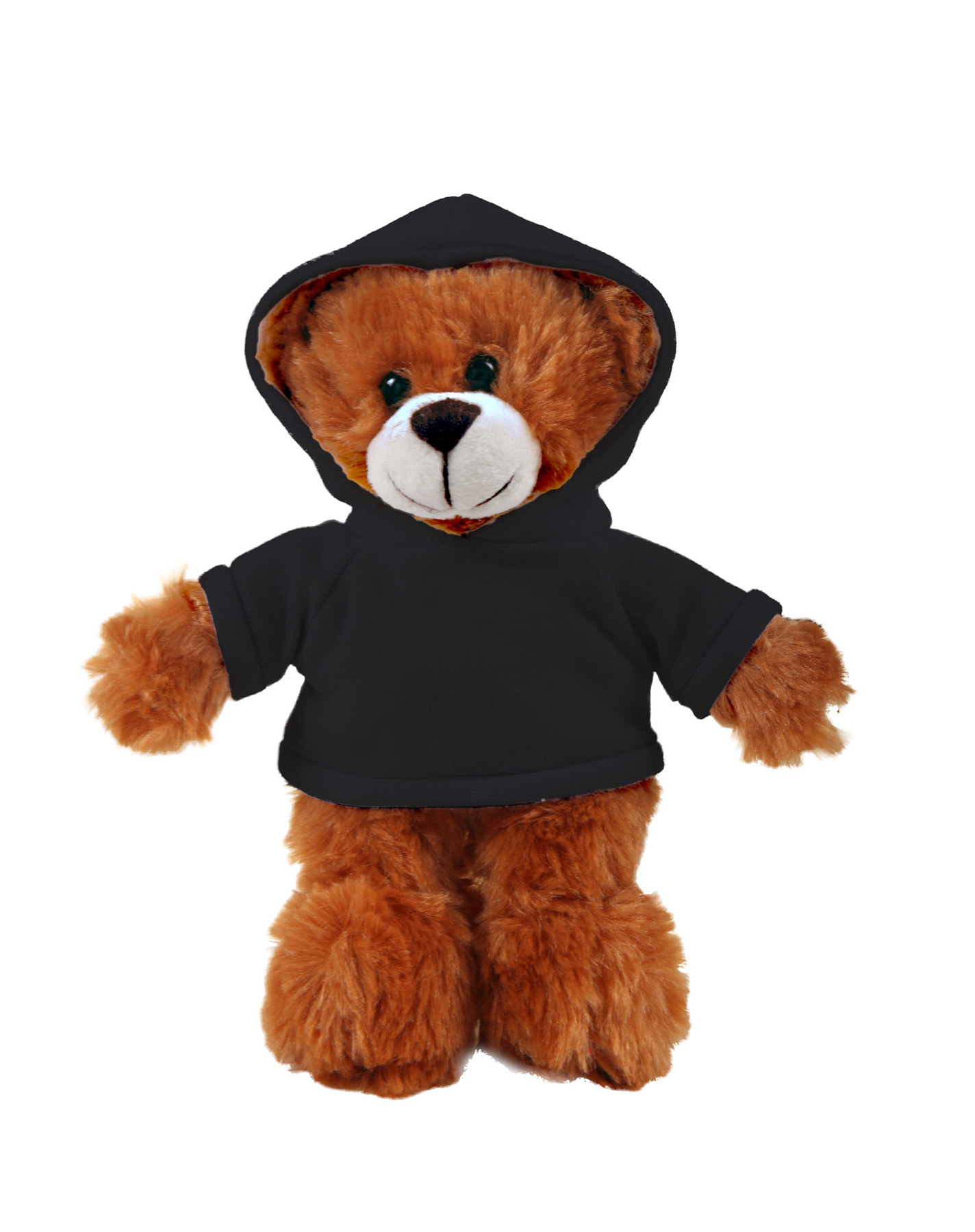 soft plush Mocha Bear with hoodie 16