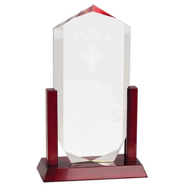 10" Clear Royal Crown Acrylic Award 3