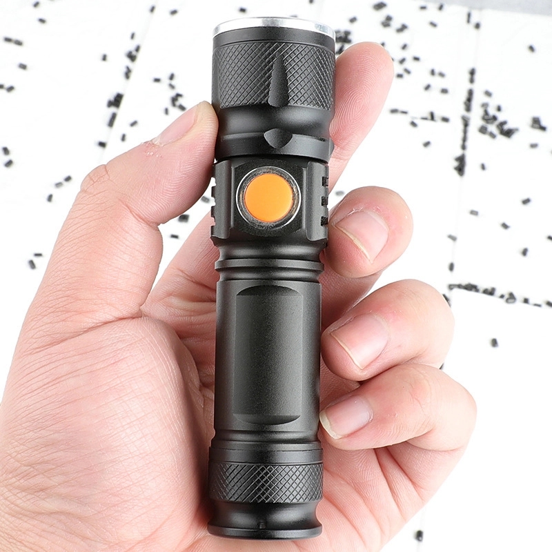 Custom Rechargeable Zoom Mini LED Flashlights 6