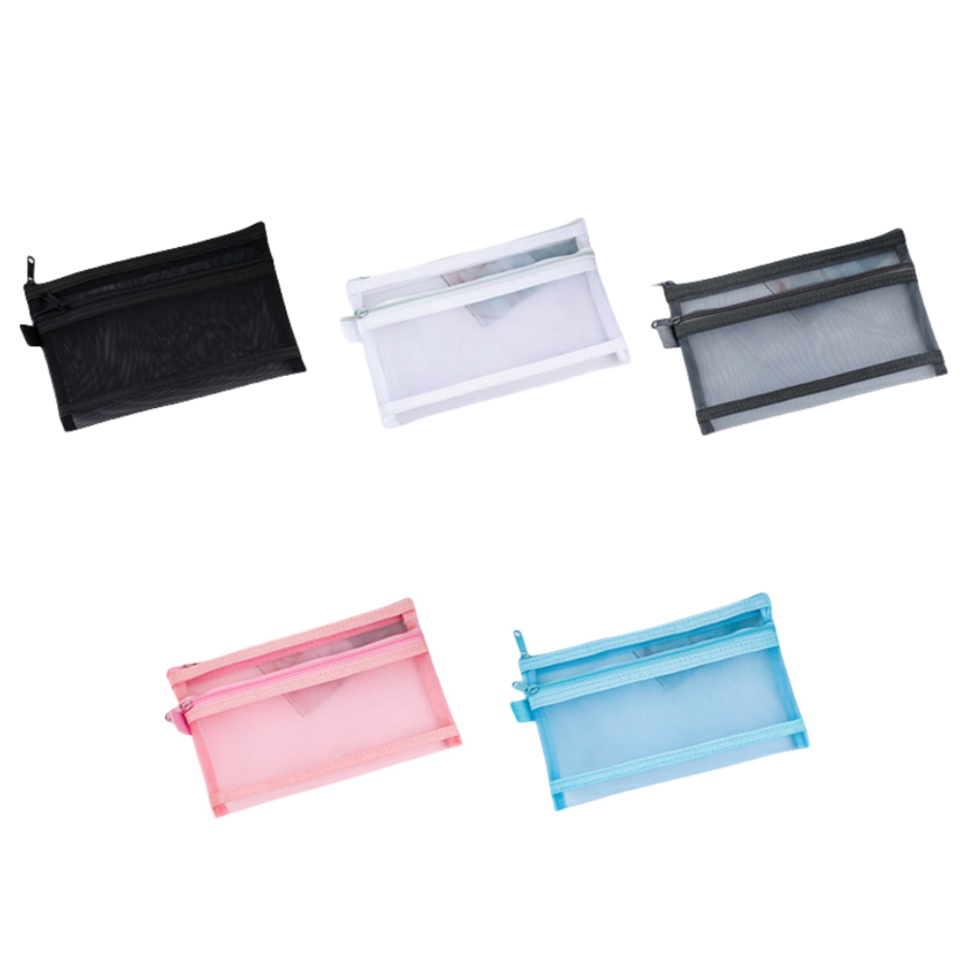 Double Mesh Pencil Pouch 5