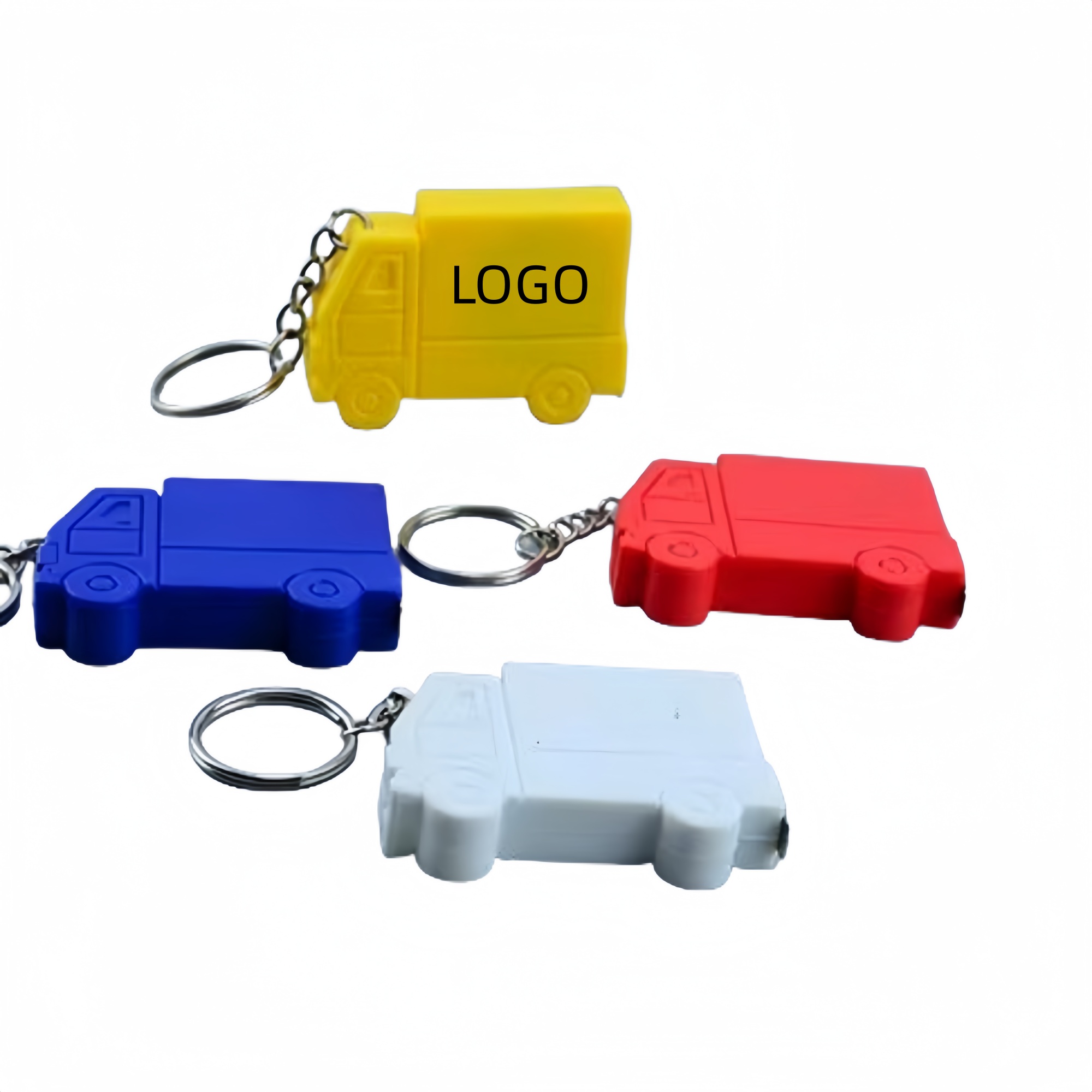 Creative Truck Shape Keychain Measuring Tape 1