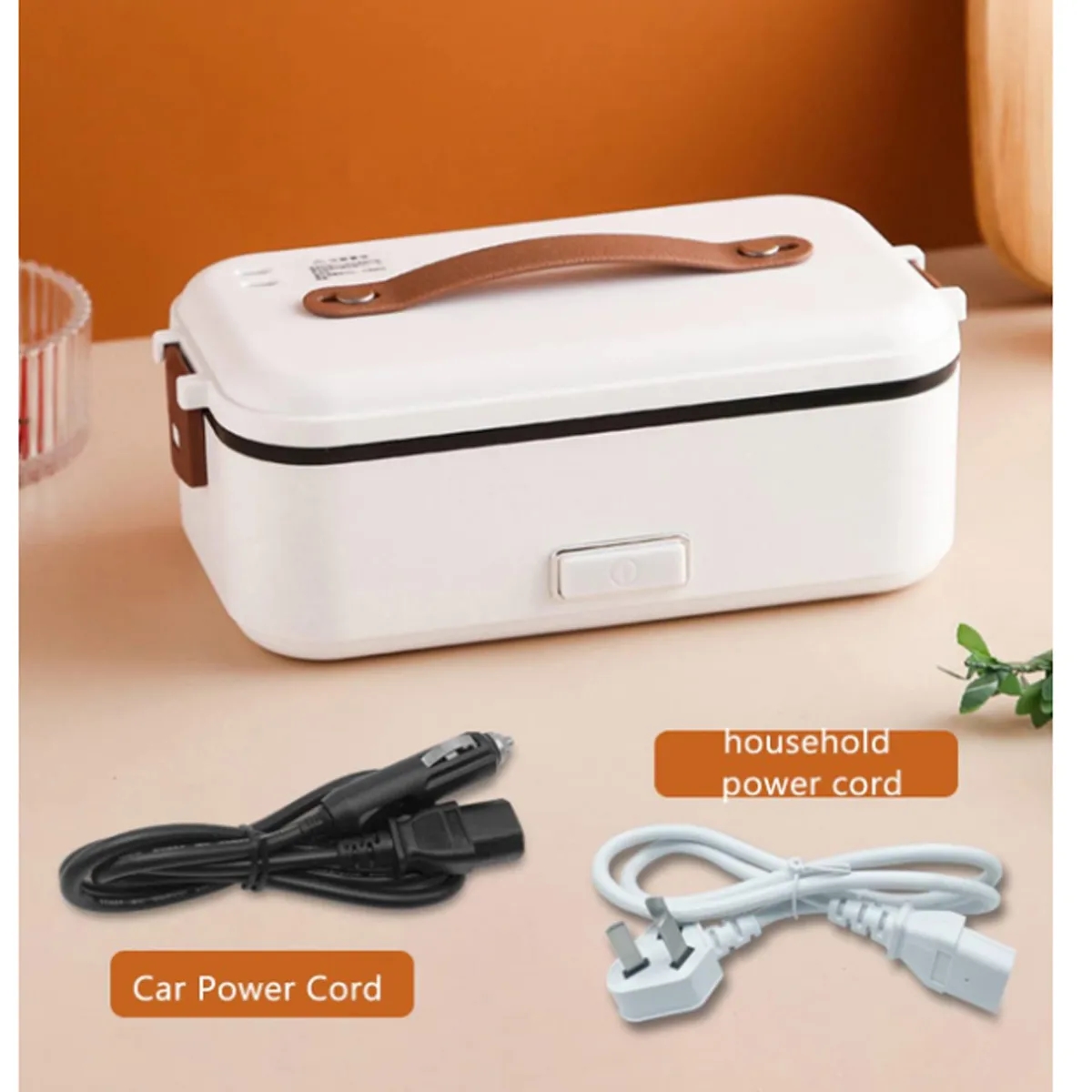 Car Electric Lunch Box 2 in 1 Portable Food Heater 5