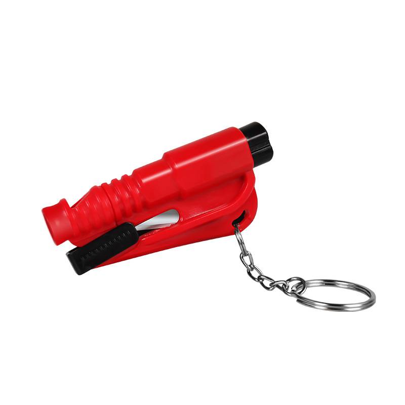 3 In 1 Emergency Car Escape Hammer Key Chain 9