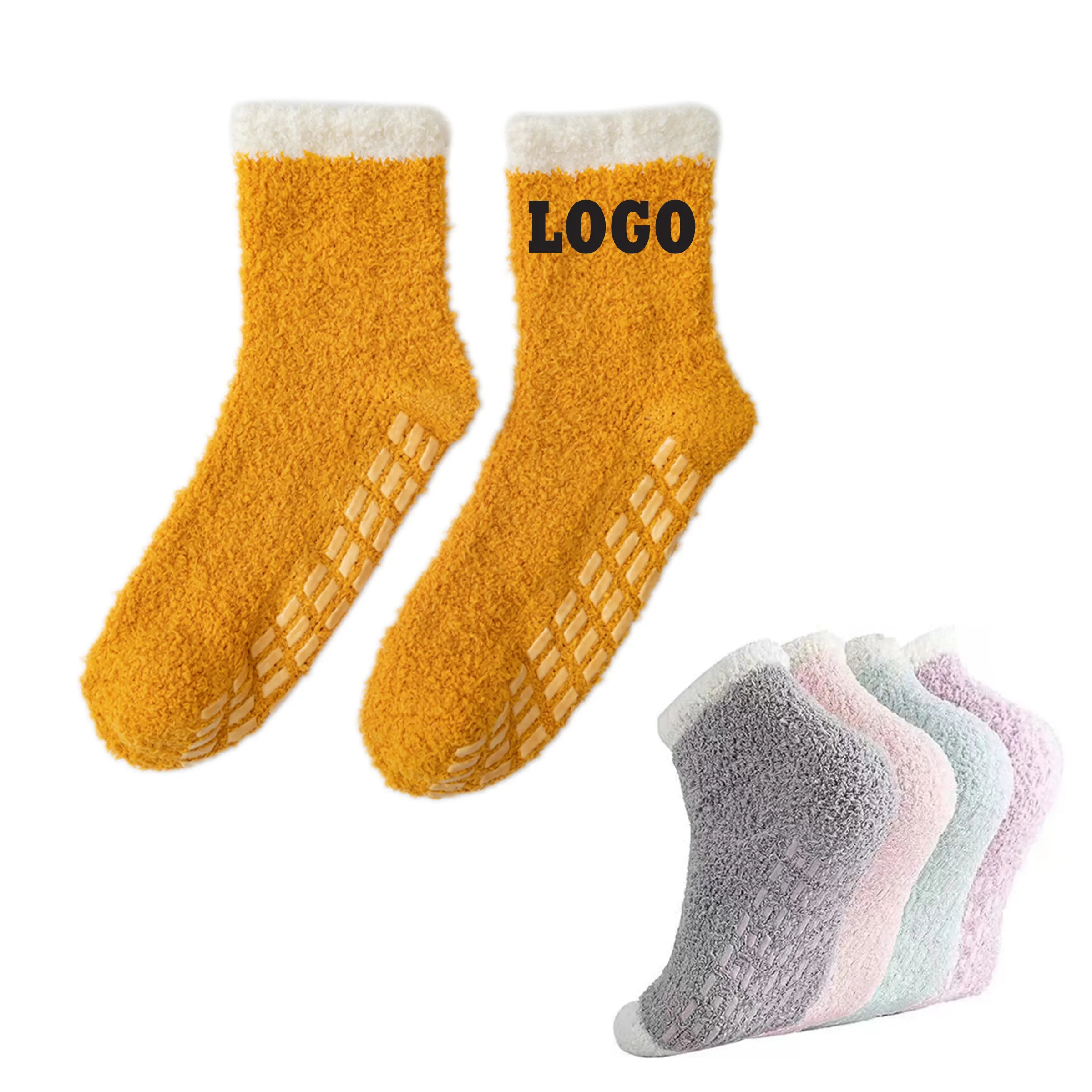 Non slip Fuzzy Socks 2