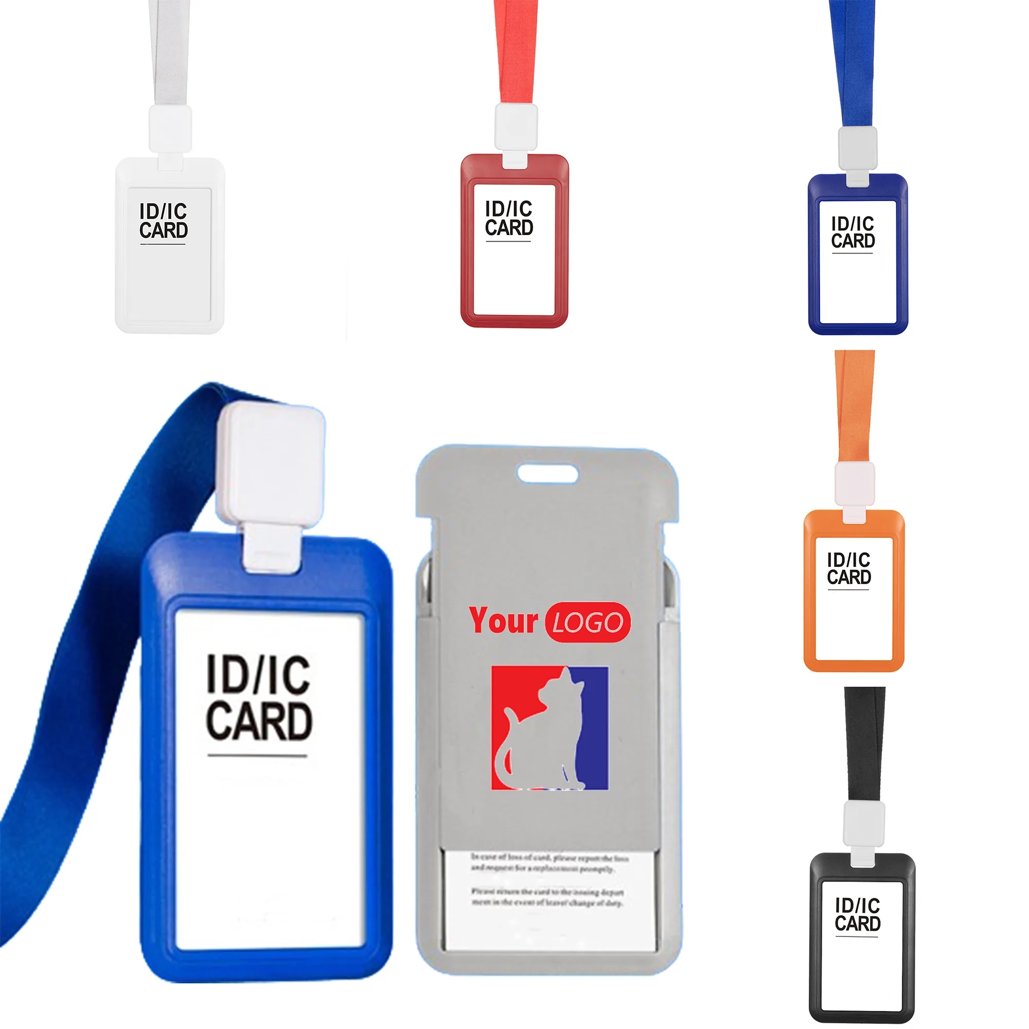 Self Retractable Badge Holder with Lanyard 5