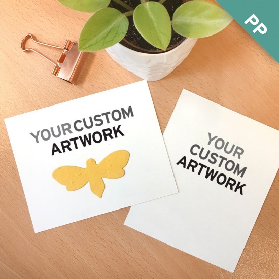 Double-Sided Small Eco Panel Card With Shape 4