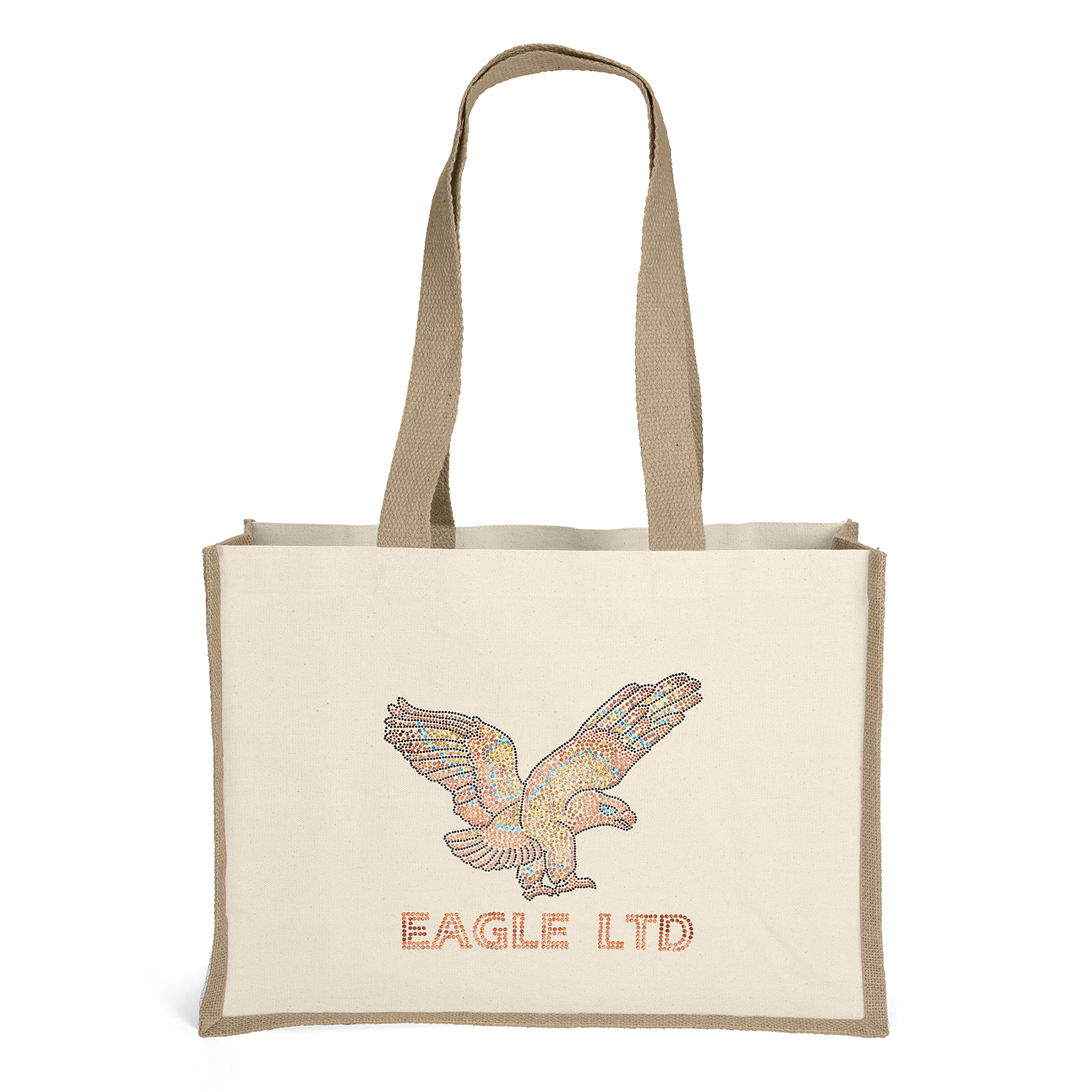 Josephine™- Natural Tote - Sparkle