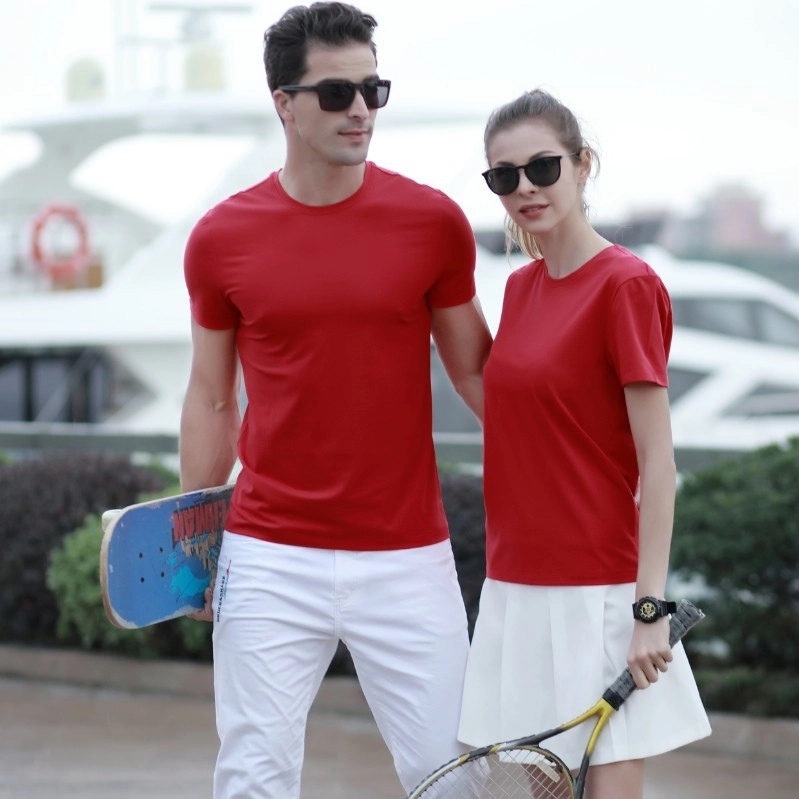 Cotton Crew Neck Short Sleeve T-Shirts 3