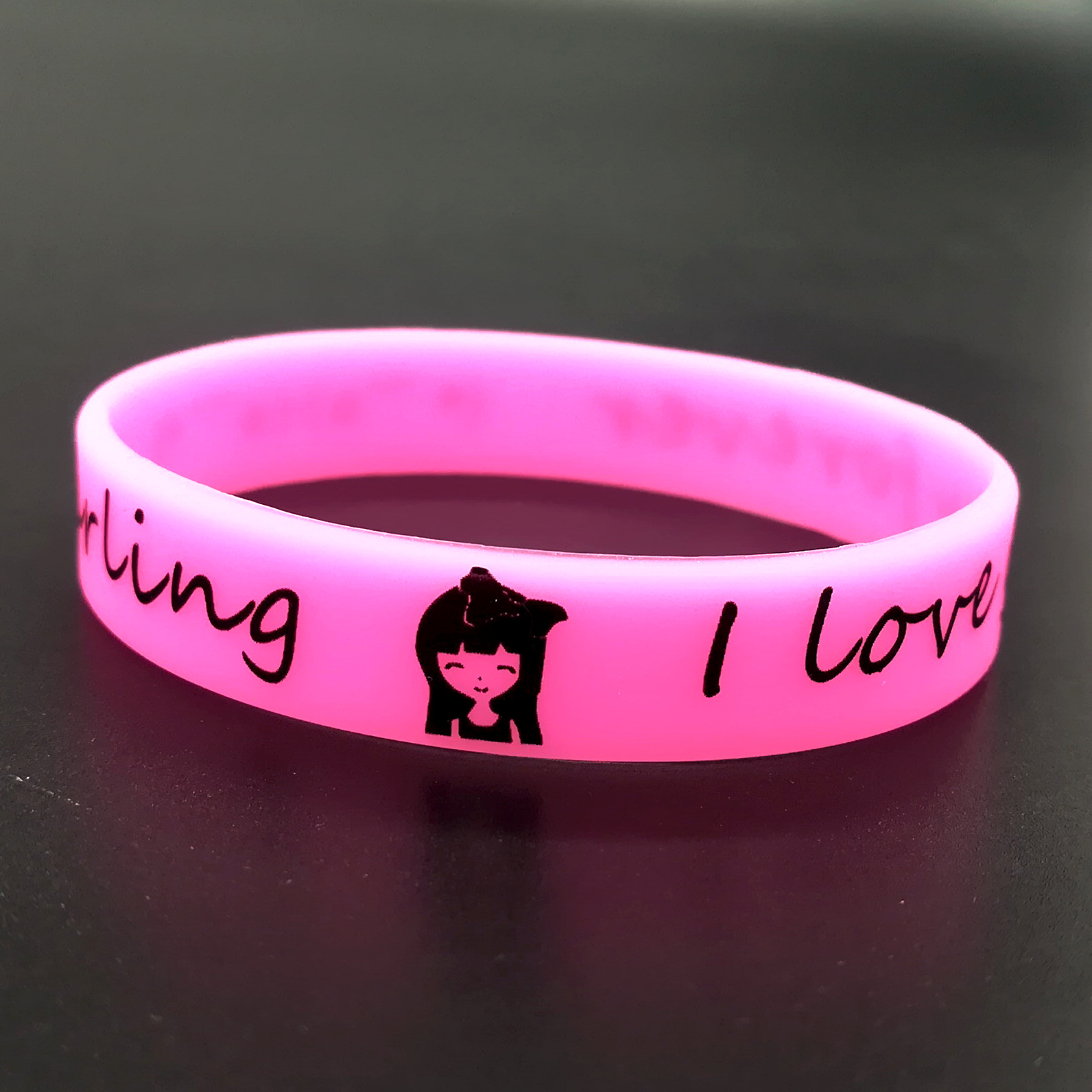 Custom Luminous Silicone Bracelet 7