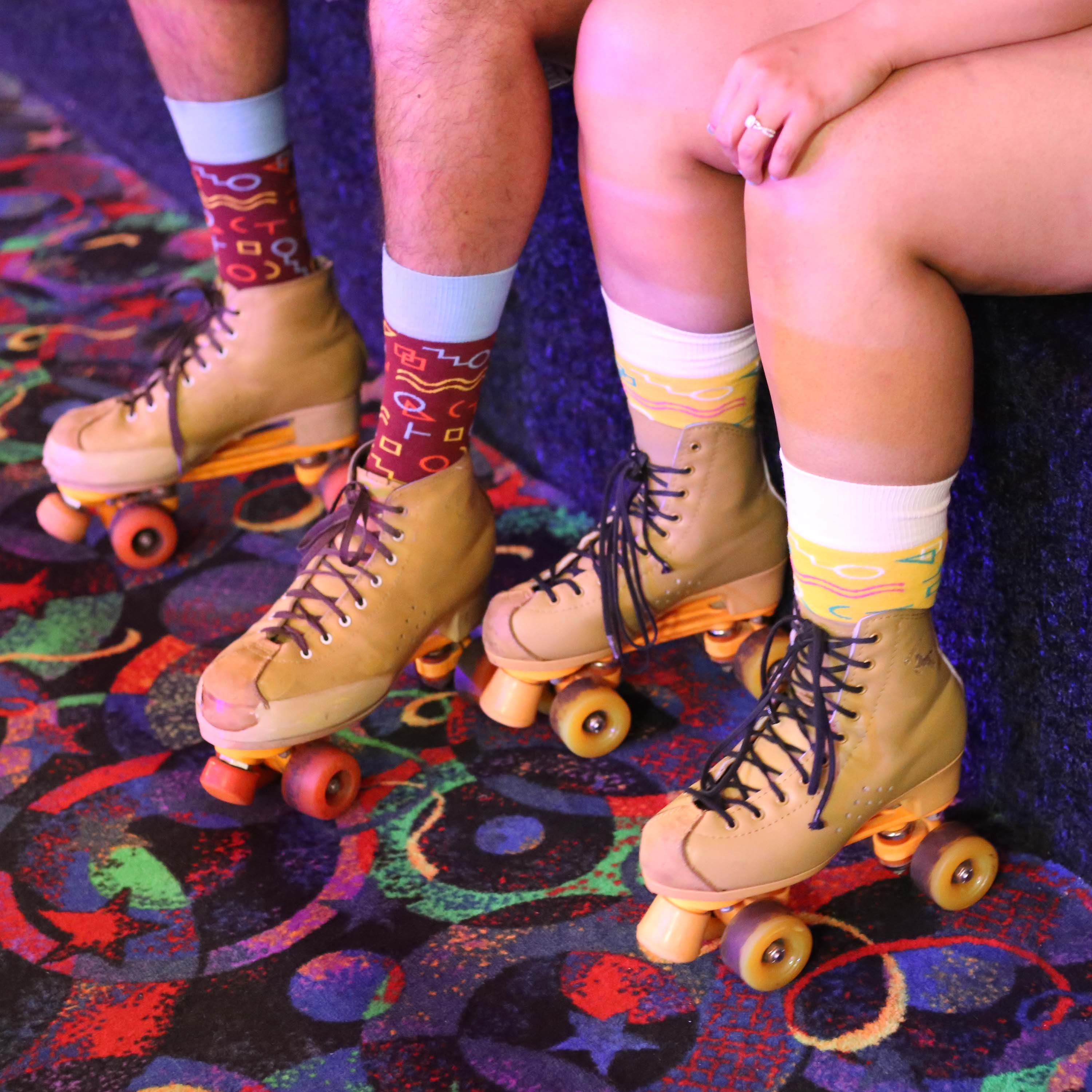 Performance Roller Derby Socks - Jam and Block with Cushioned Support - American Made 2