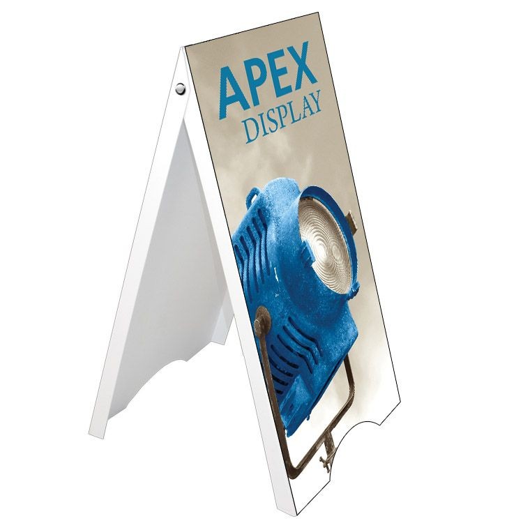Apex Plastic A-Frame Display