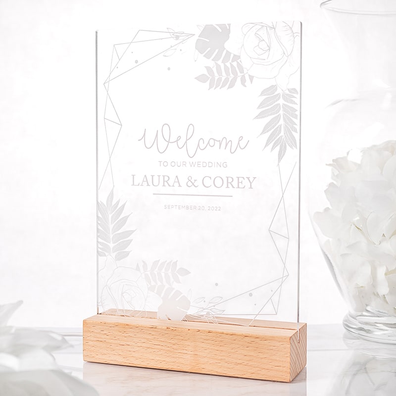 Custom LED Acrylic Light Stands 25