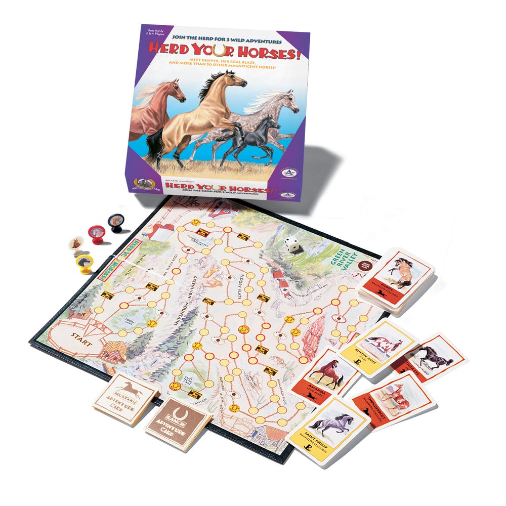 Herd Your Horses Board Games - 3 Levels Ages 8+ 2
