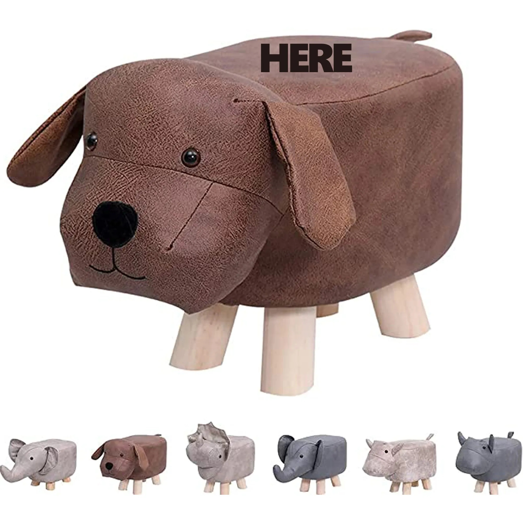 MOQ5PCS Children's Dwarf  Creative Animal Stool 4