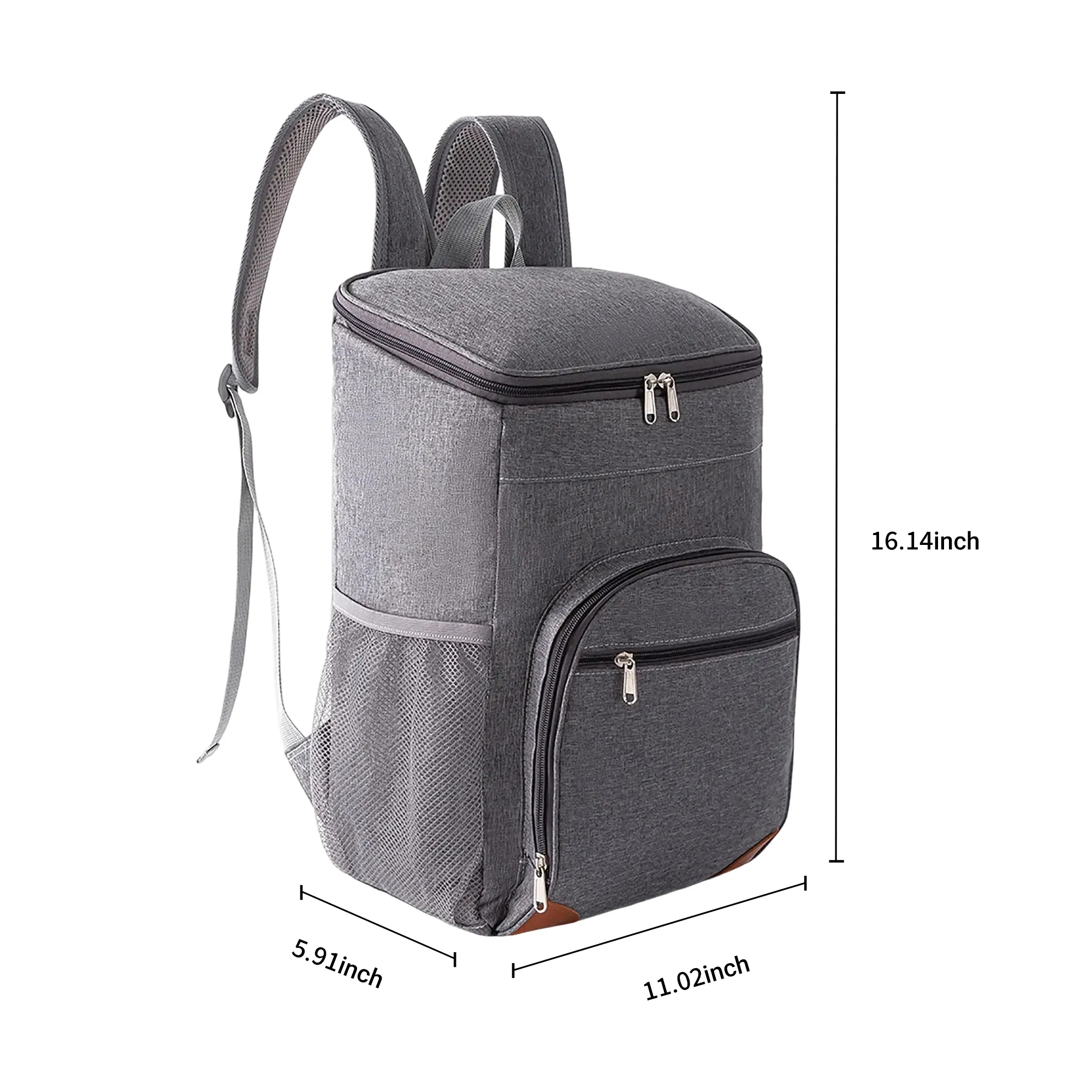 Travel Cooler Bag with EVA Lining and Front Pocket 3