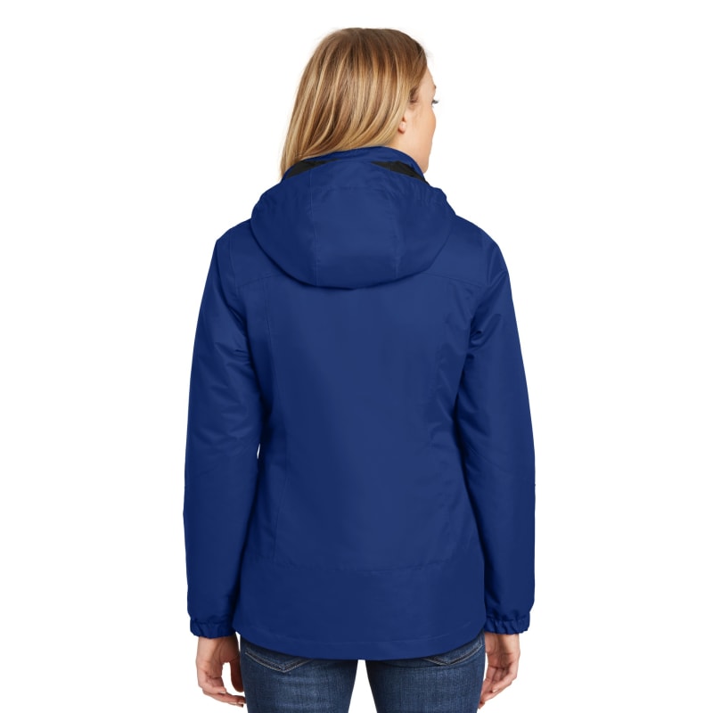 Port Authority Women's Vortex Waterproof 3-in-1 Jacket. 14