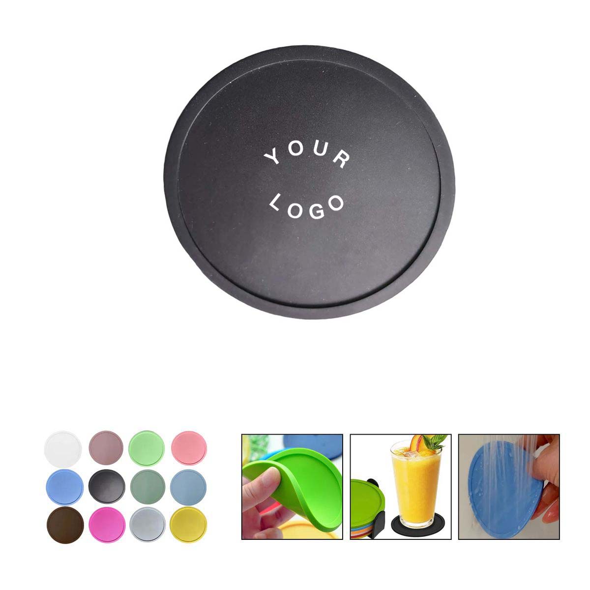Reusable Silicone Drink Mats with Scratch Protection 5