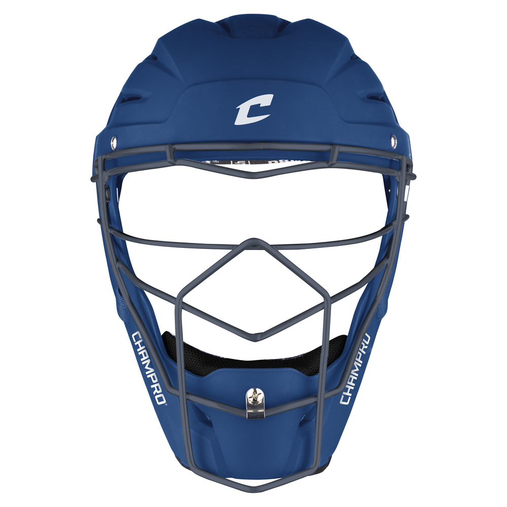 Optimus Pro Rubberized Matte Finished Hockey Style Catcher's Headgear 1