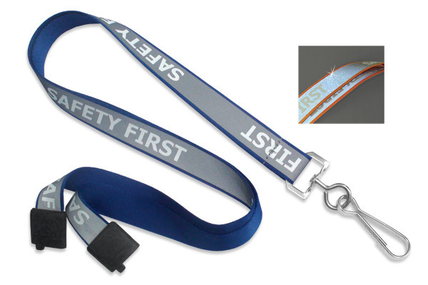 5/8" Safety Breakaway Lanyard (Blue) 2