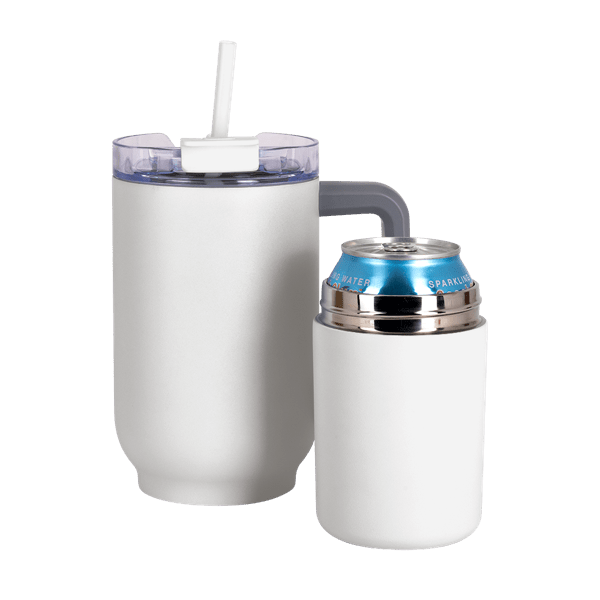 Key West 22 oz SS Travel Mug w/Can Cooler 187