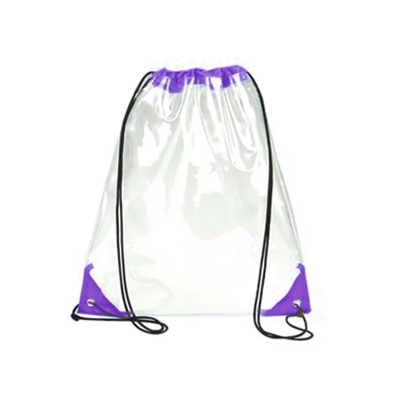 Clear Stadium Drawstring Backpack 10