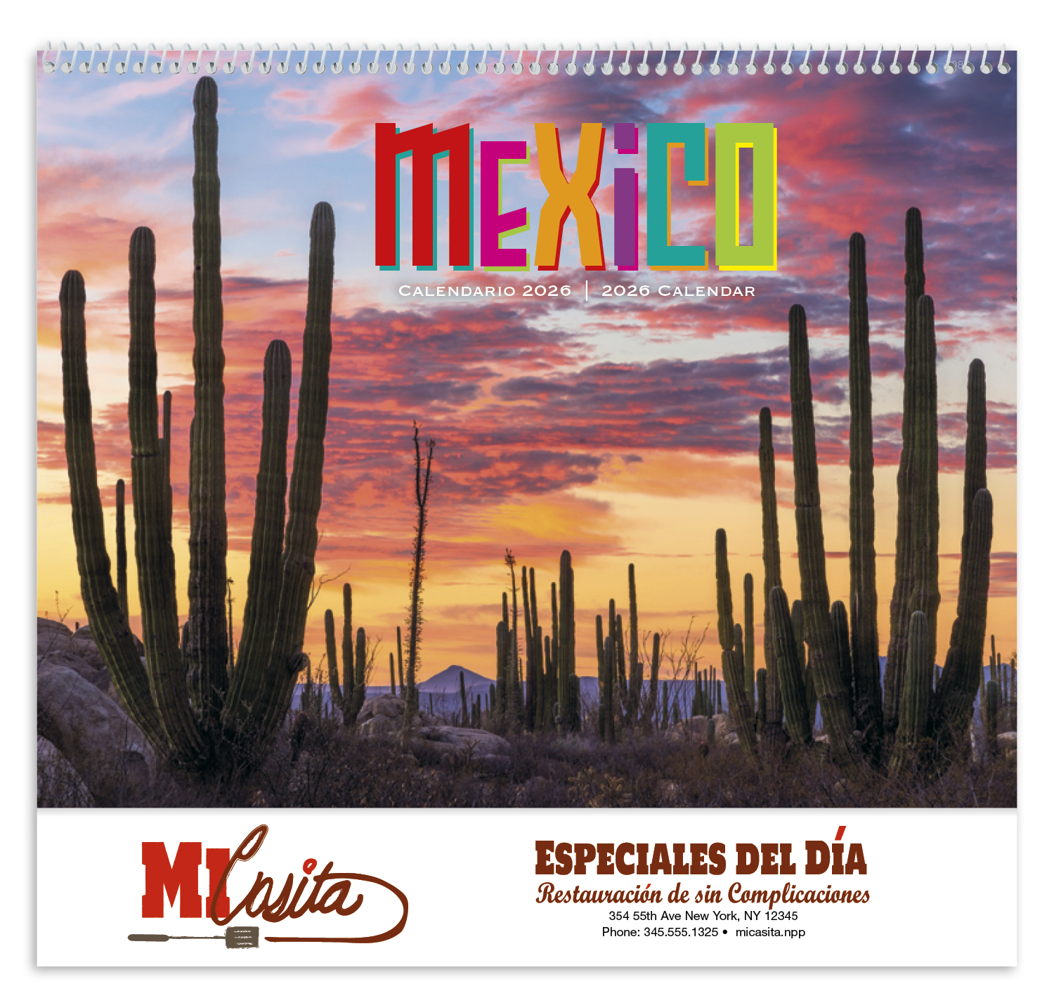 Good Value™ Mexico - Spiral Calendar 9
