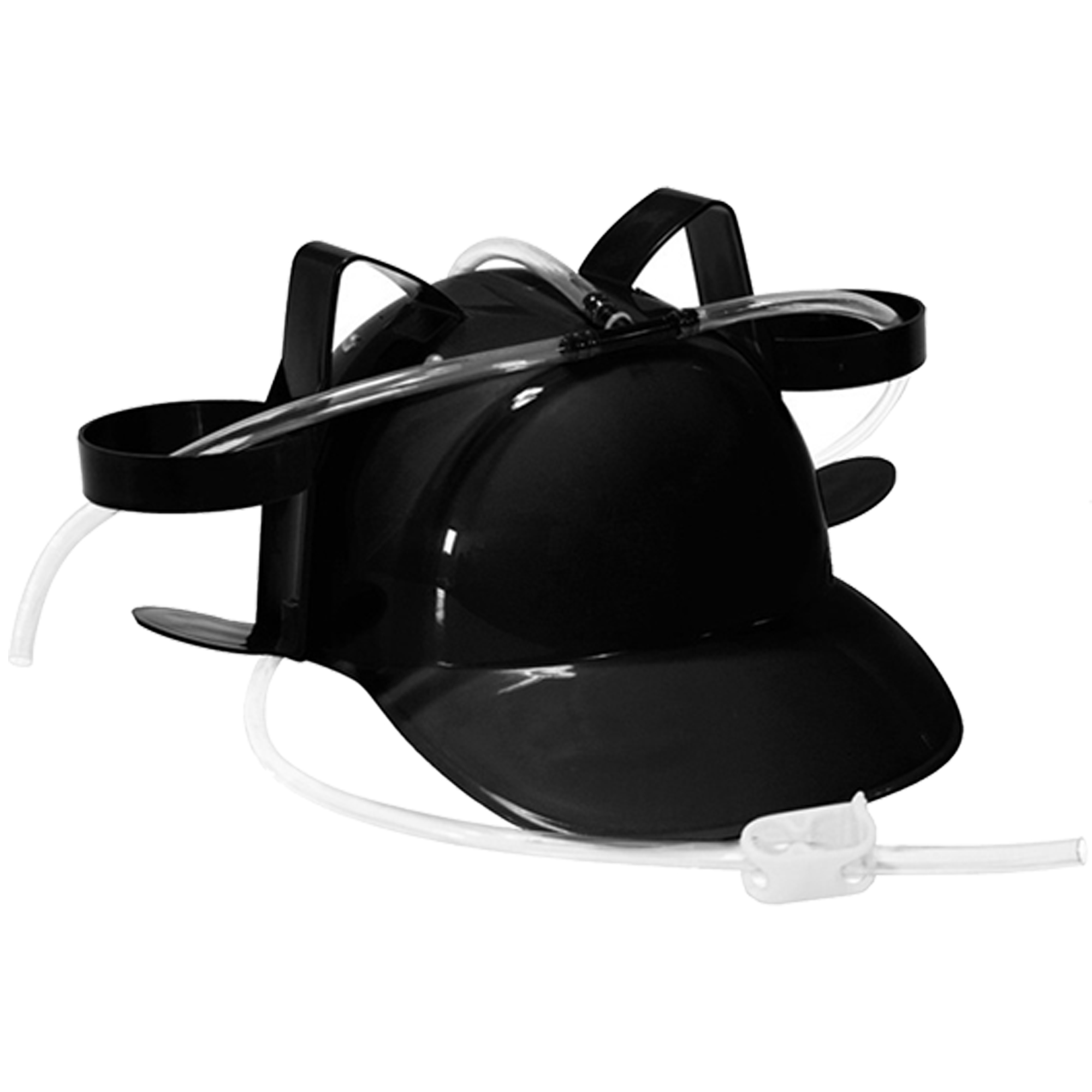 Hands-Free Beverage Drinking Hat 2