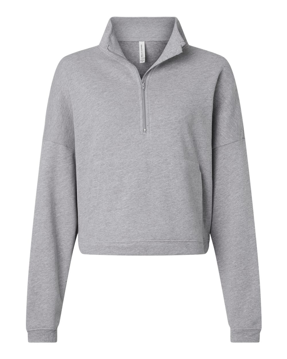 Women's Sponge Fleece Half Zip Pullover - 3953 8