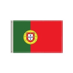 National Flag, Portugal, Double-Sided - 96"W x 60"H 1