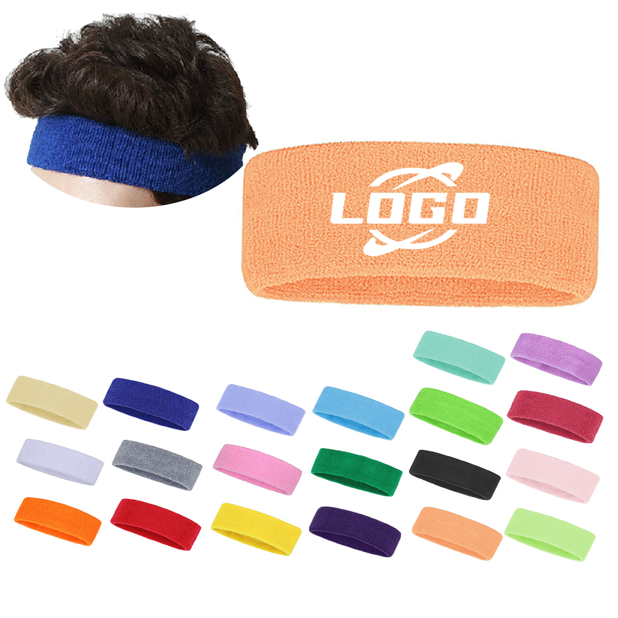 Workout Headband Non Slip Sports Hairband 4