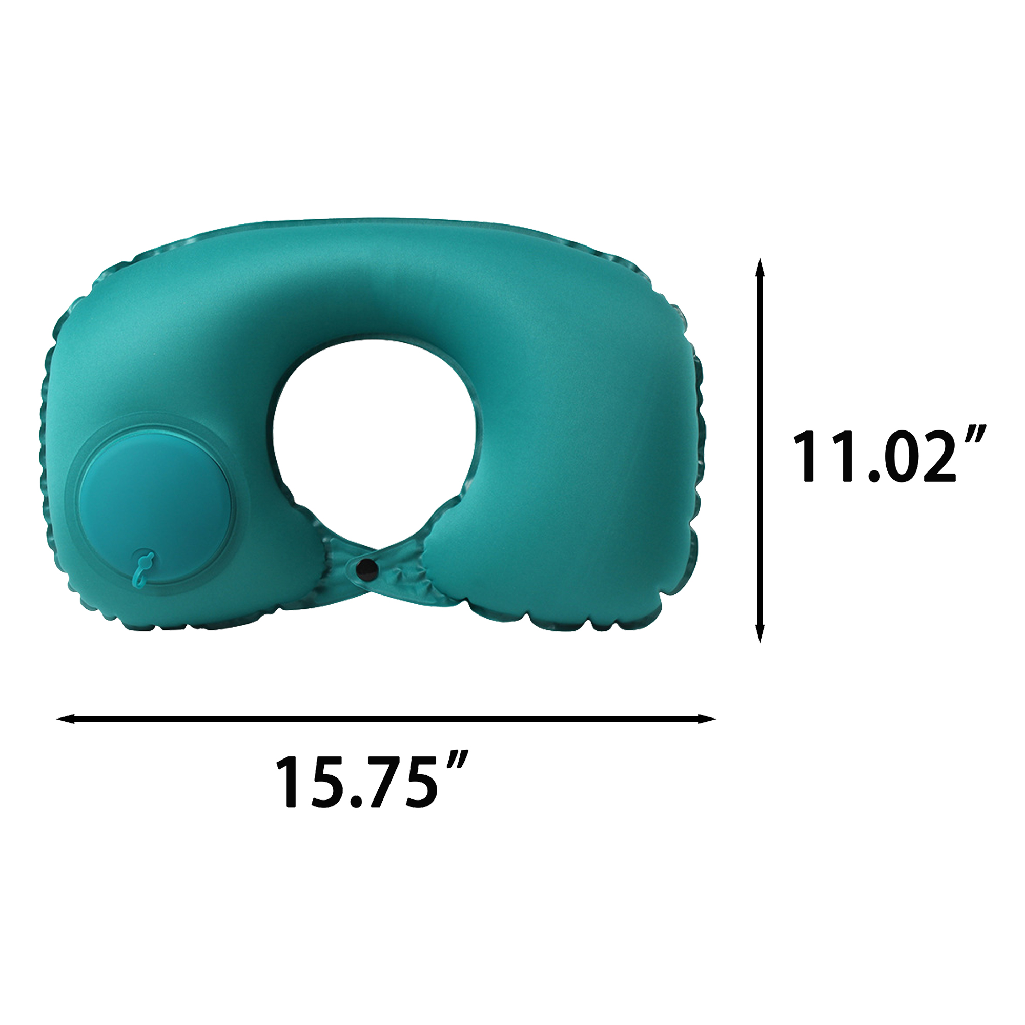 Skin-Friendly Portable Inflatable Neck Support Pillow 3