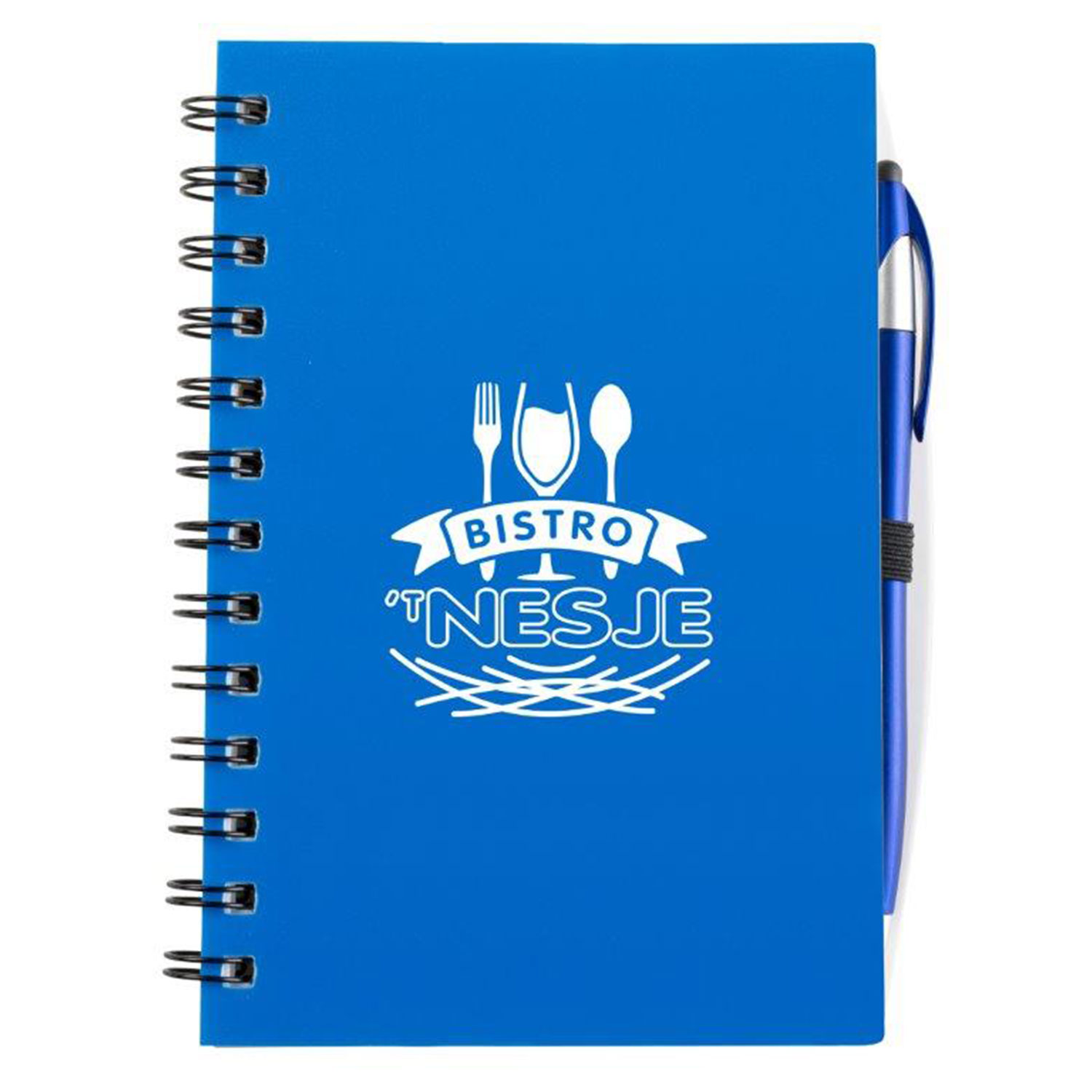SpiralScript 5.5 x 7 Plastic Spiral Journal with Pen 7