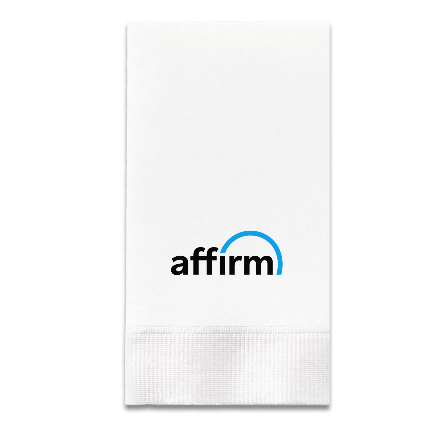 2-Ply White Dinner Napkin - 1/8 Fold - High Line