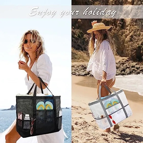 Large Mesh Beach Bag 4