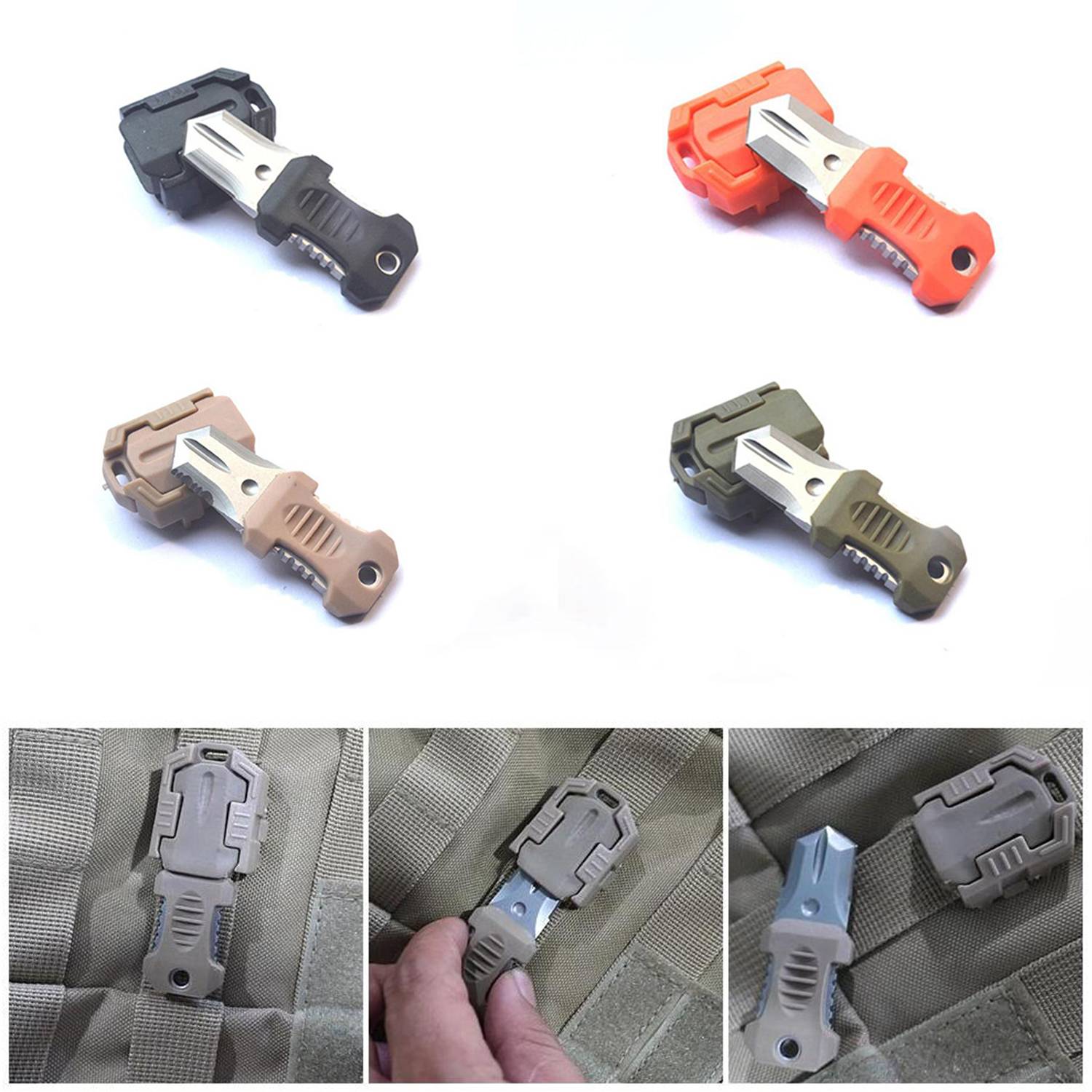 Multi Functional Keychain Mini Self-Defense Knife 5