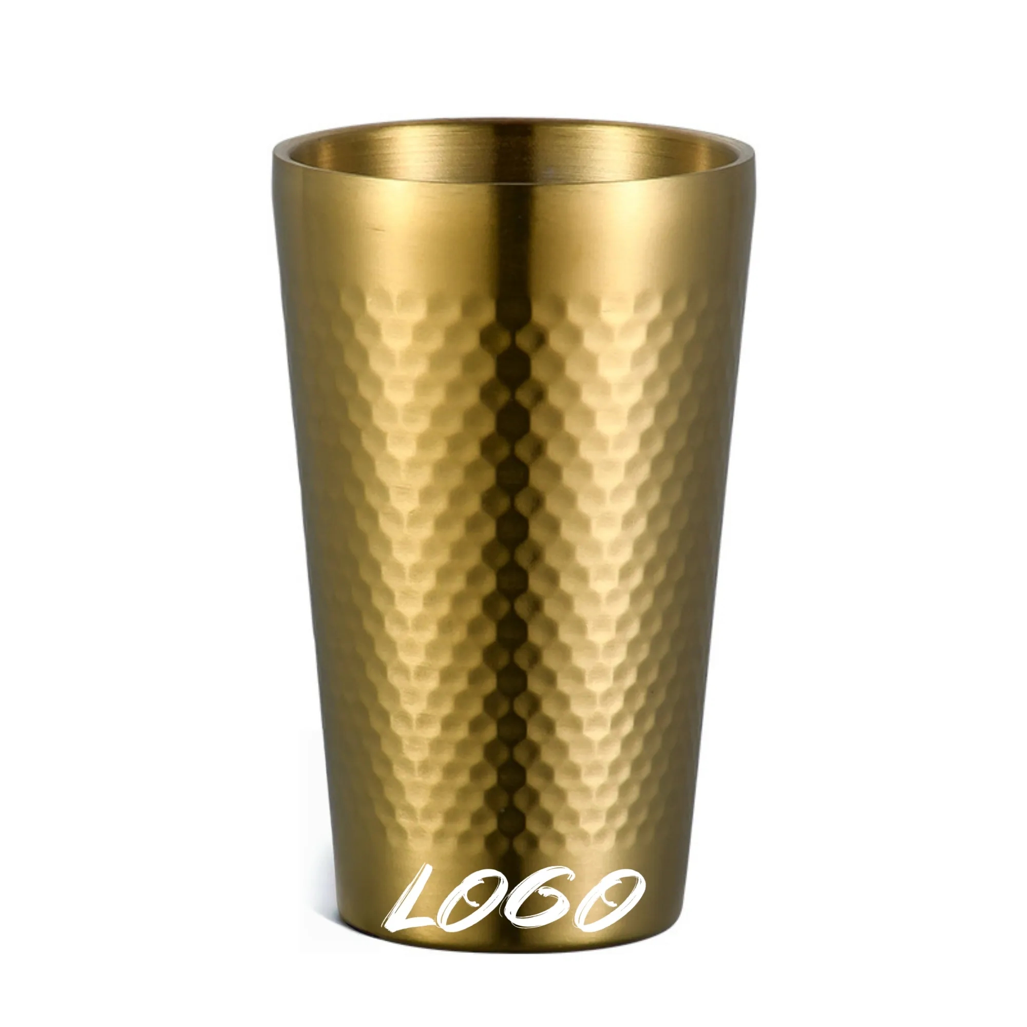 Stainless Steel Stackable Drinking Cup 6 oz 22 oz 13