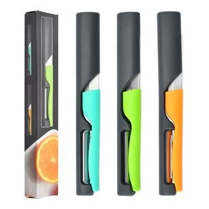 2 In 1 Fruits And Vegetable Peeler With Folded Knife 9