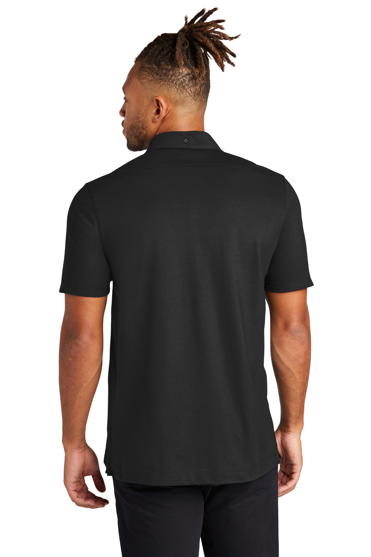 Mercer+Mettle Stretch Pique Full-Button Polo MM1006 43