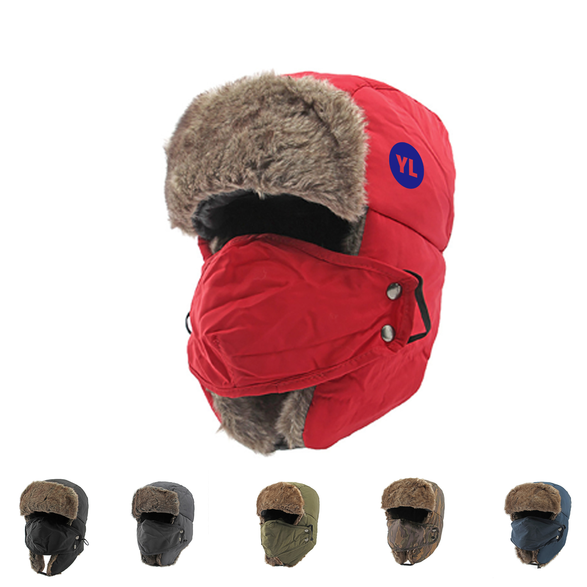 Winter Hat With Mask 2