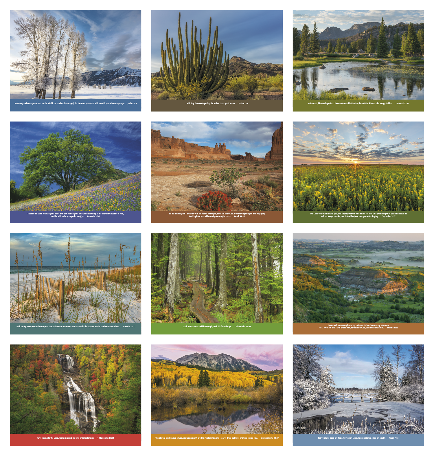 Good Value™ Everlasting Word - Stapled Calendar 58
