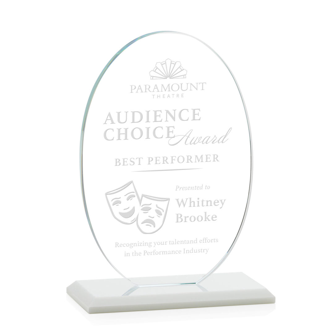 Austin Award (Vert) - White 2