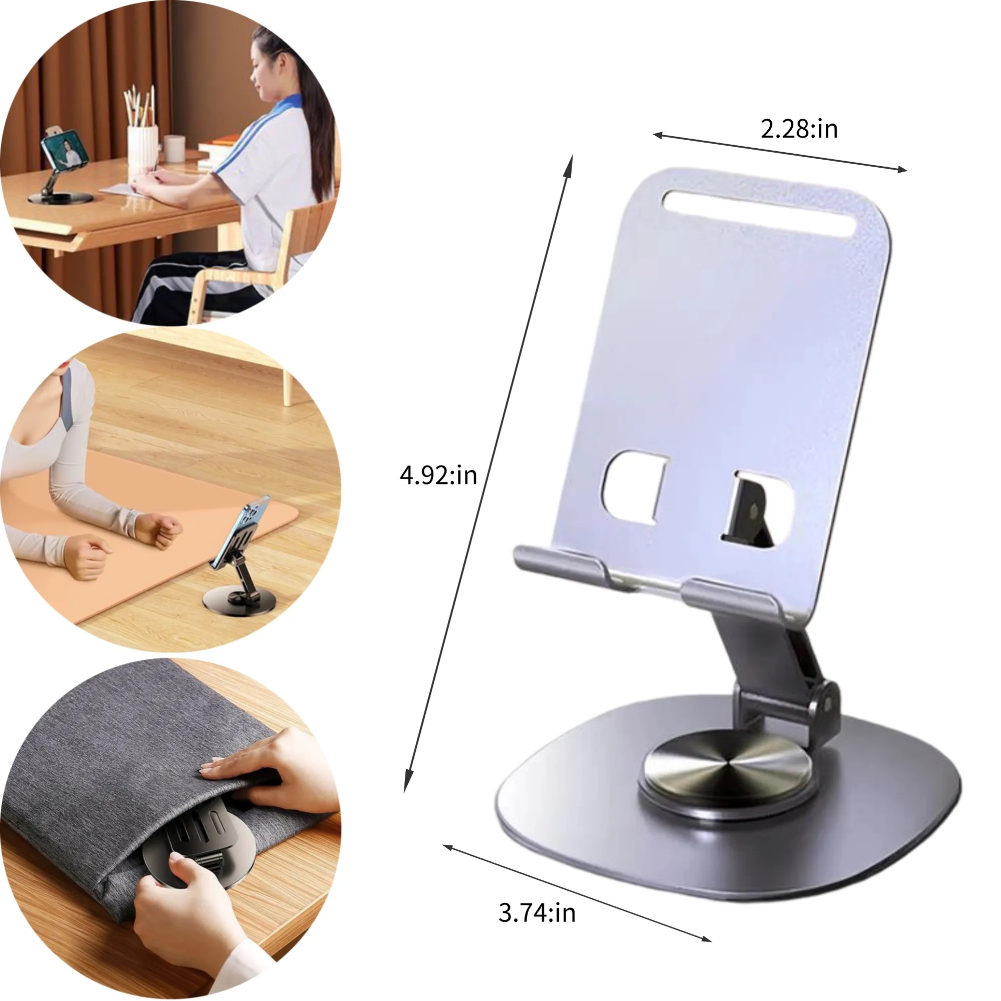 Ultra-thin, Lightweight and Portable Mobile Phone Stand 3