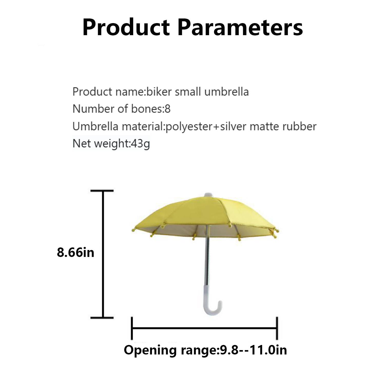 Mini Umbrella Outdoor mobile phonere flective shield 4