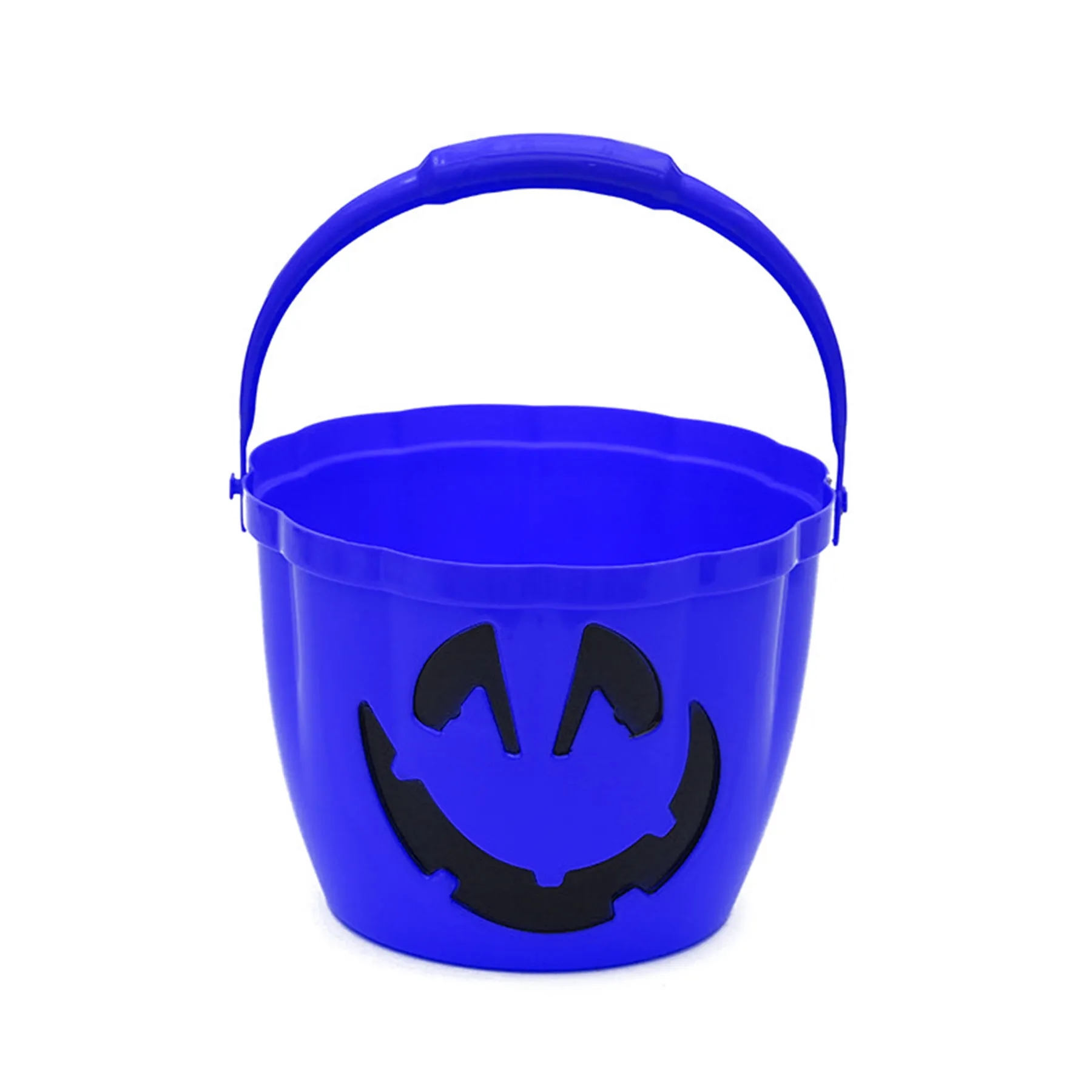 Light Up Halloween Pumpkin Buckets with LED Handle 10