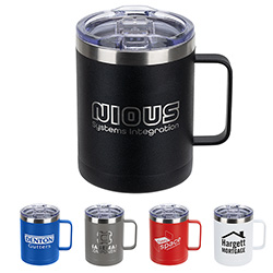 Ceva 14 oz Copper-Coated Powder-Coated Insulated Mug 13