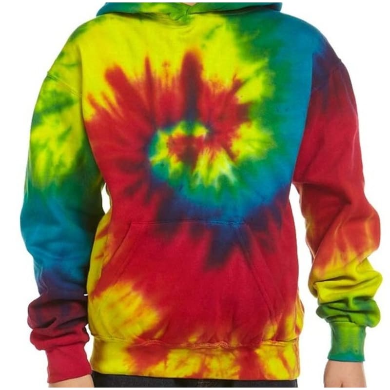 Tie-Dye Youth 8.5 Oz. Tie-Dyed Pullover Hood 13