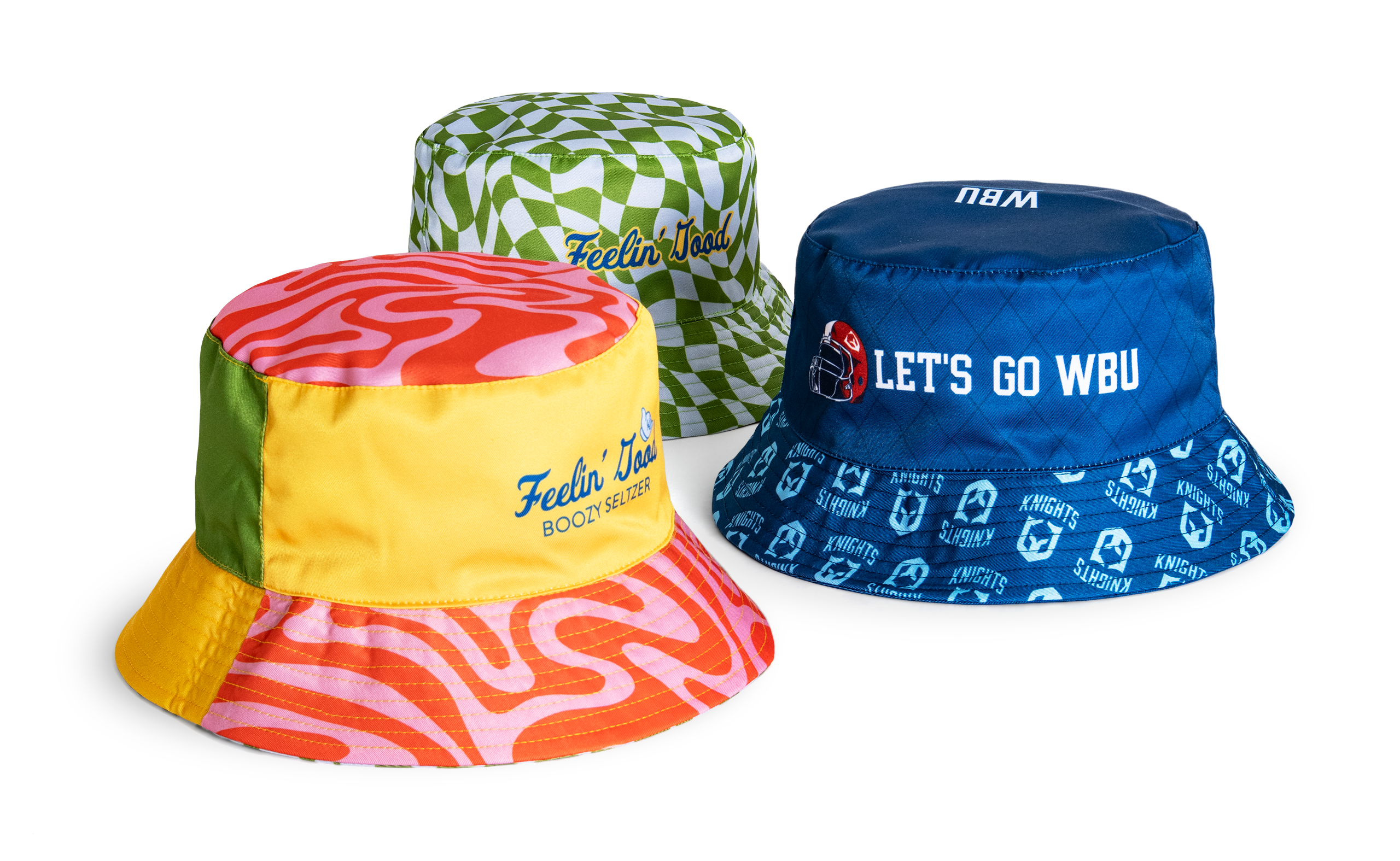 Reversible Polyester Bucket Hats