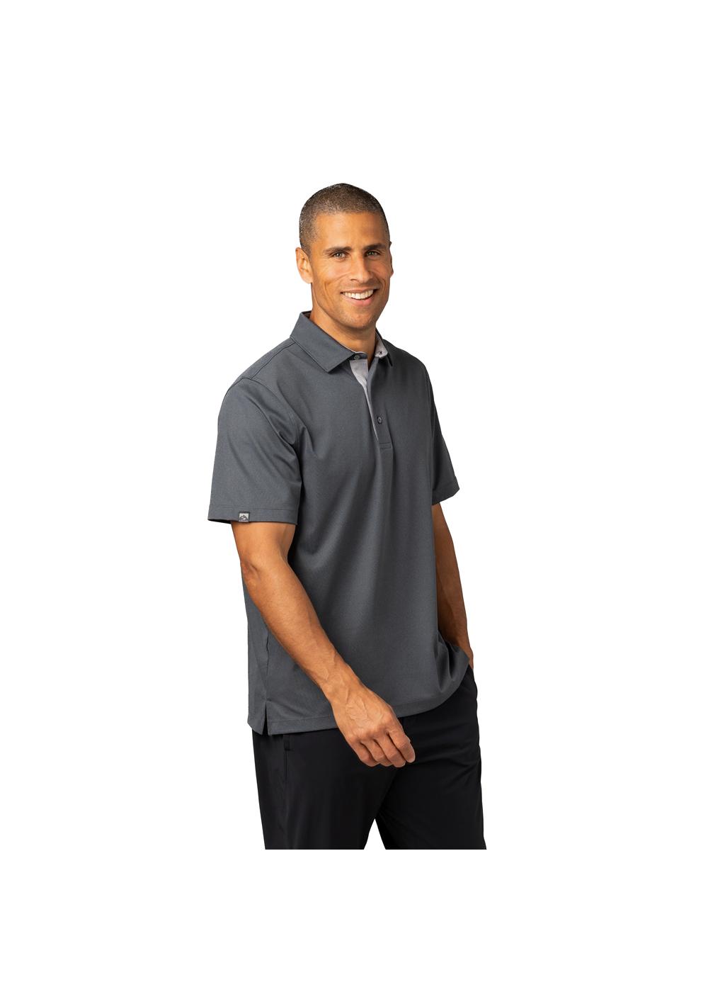 Storm Creek Men's Visionary III Solid Short Sleeve Polo 11